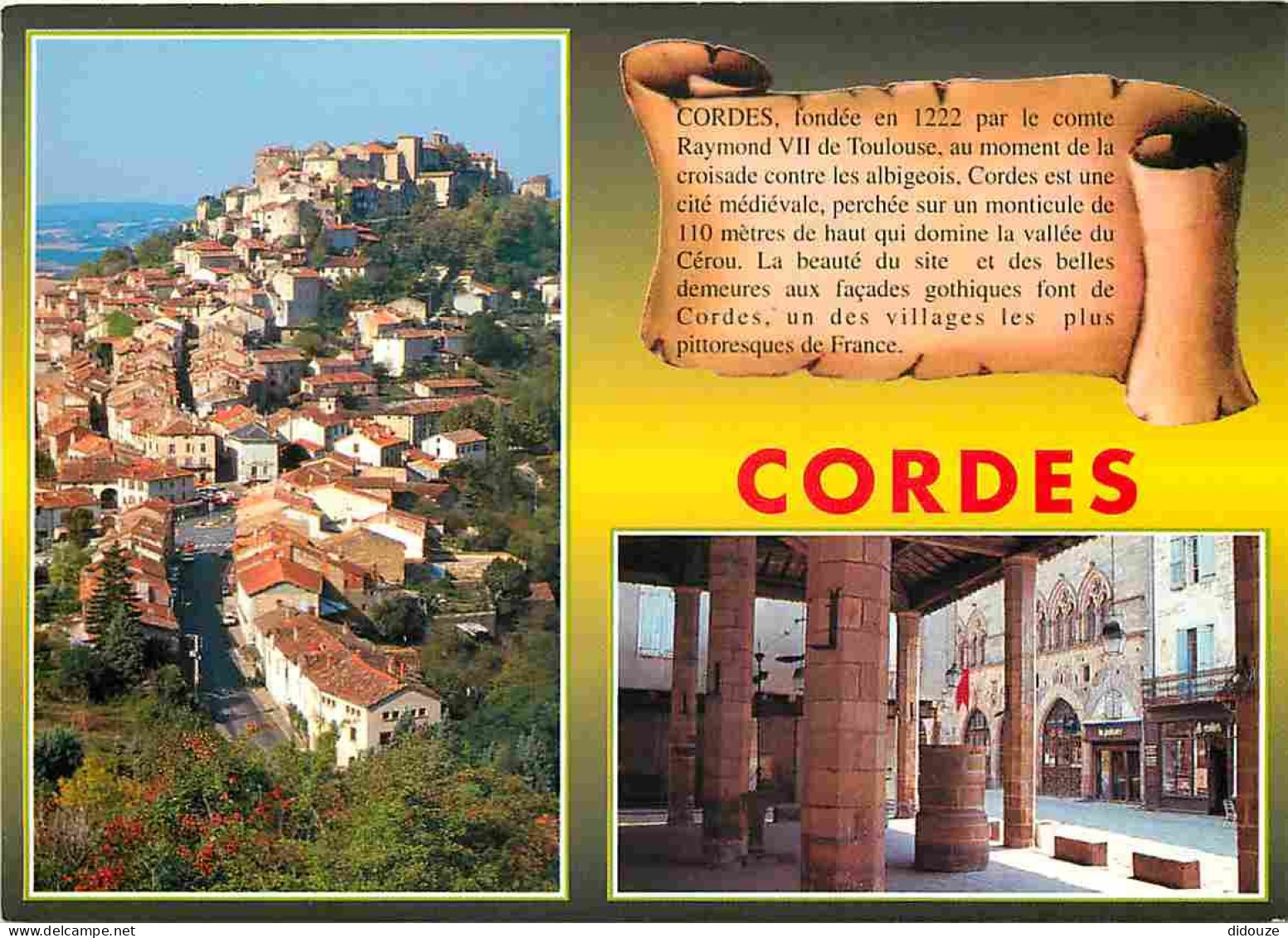 81 - Cordes - Multivues - CPM - Voir Scans Recto-Verso