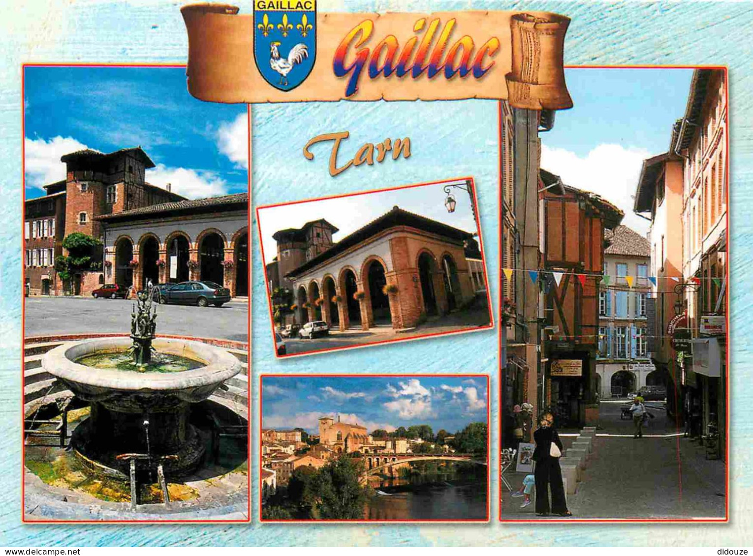 81 - Gaillac - Multivues - Blasons - CPM - Voir Scans Recto-Verso
