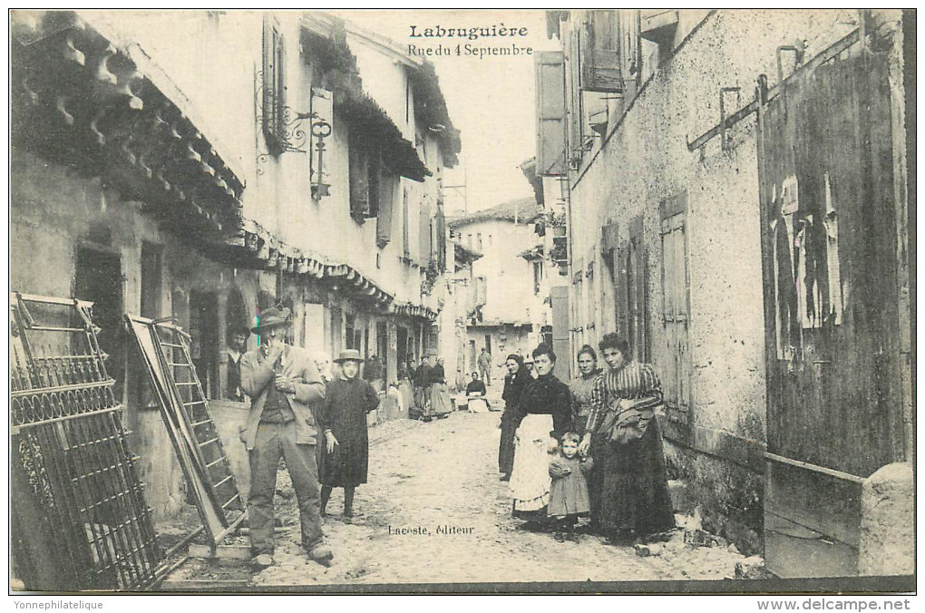 81 - LABRUGUIERE - rue du 4 septembre