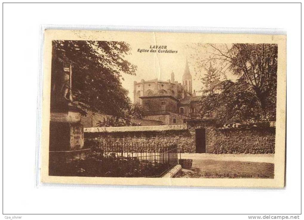 81 LAVAUR Eglise des Cordeliers, ed ?, 1929