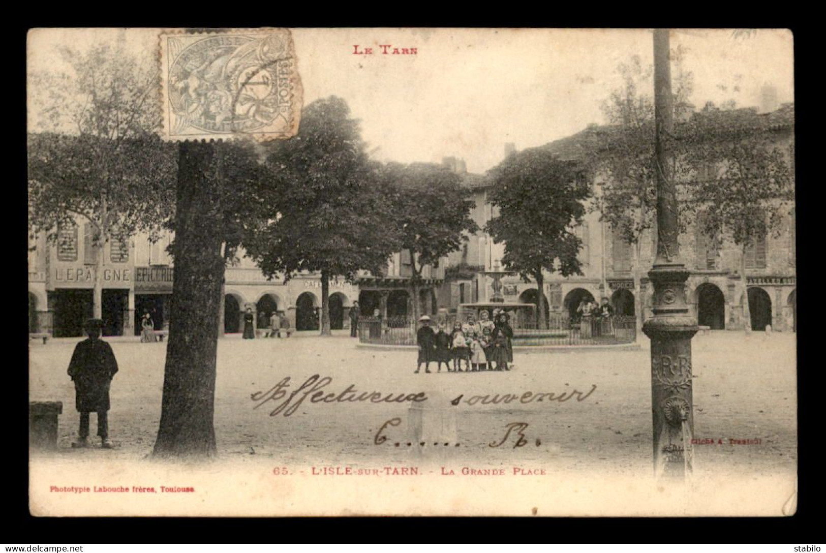 81 - LISLE SUR TARN - LA GRANDE PLACE