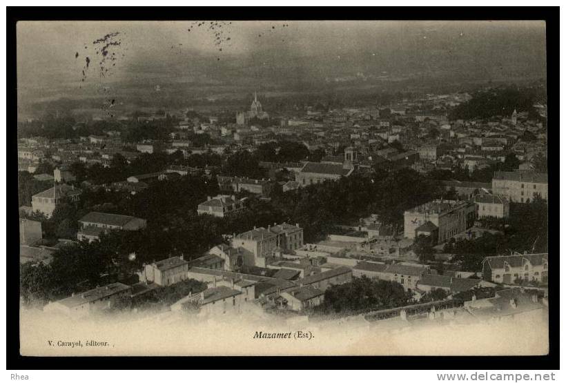 81 Mazamet vue aerienne D81D K81163K C81163C RH060841