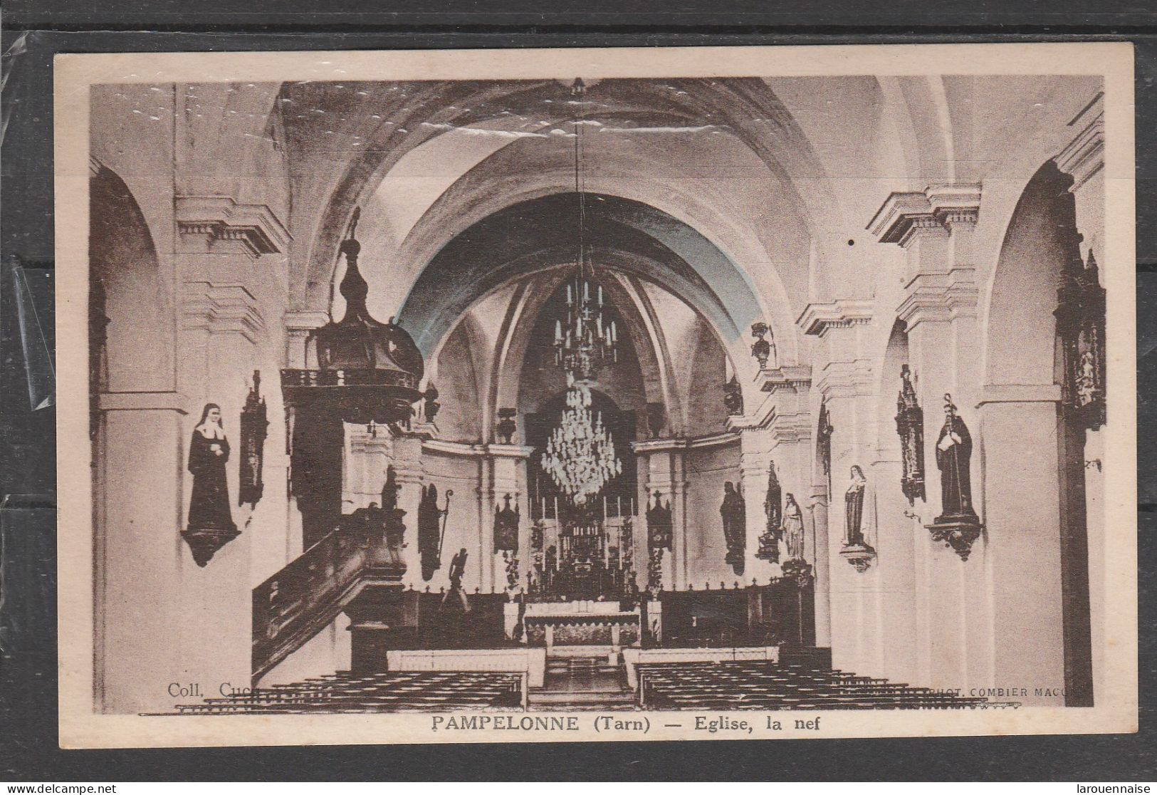 81 - PAMPELONNE - Eglise, la nef