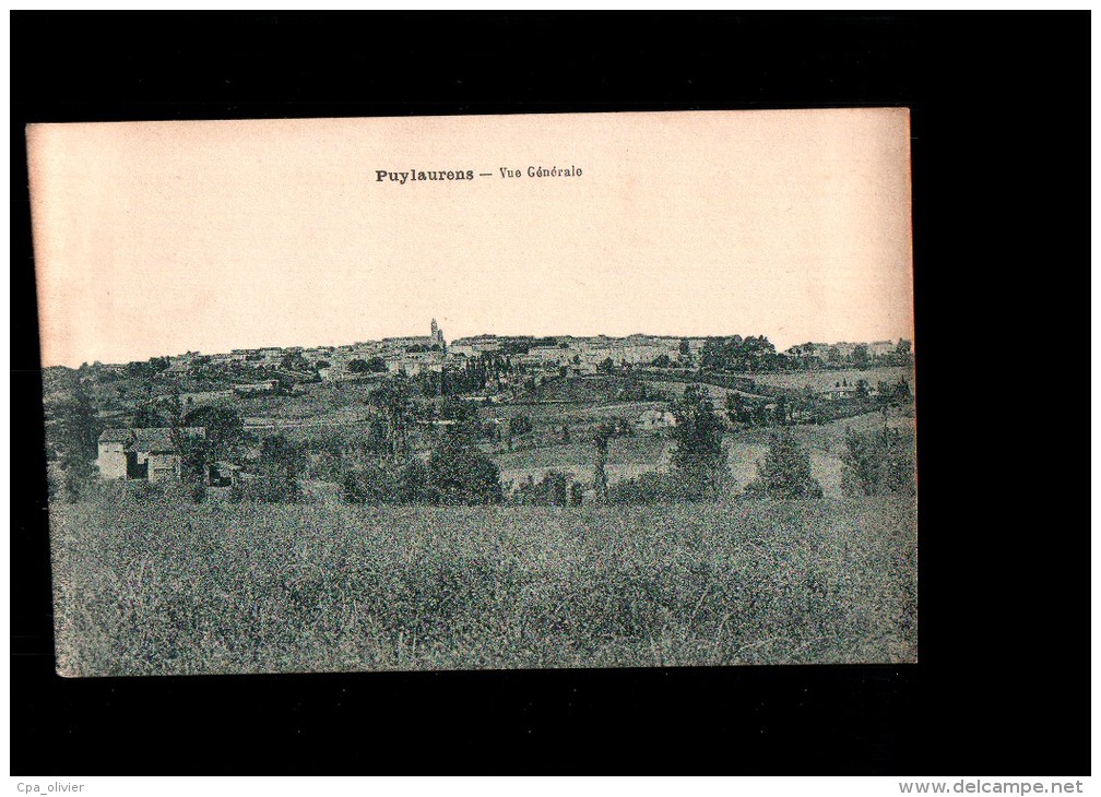 81 PUYLAURENS Vue Générale, ed ?, 192?