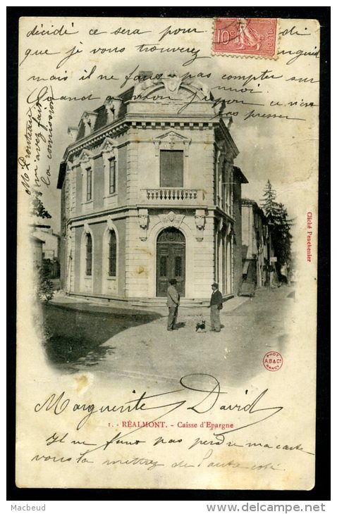 81 - REALMONT - Caisse d'Épargne