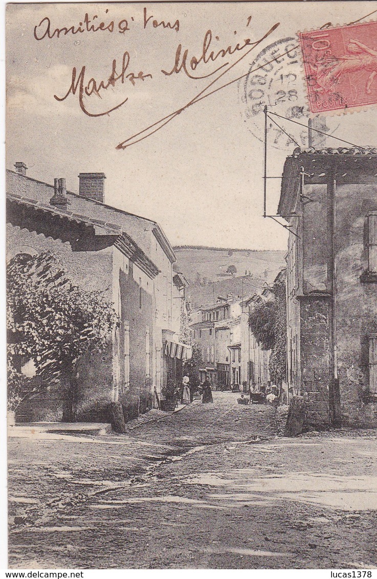 81 / ROQUECOURBE / RUE DROITE / TBE