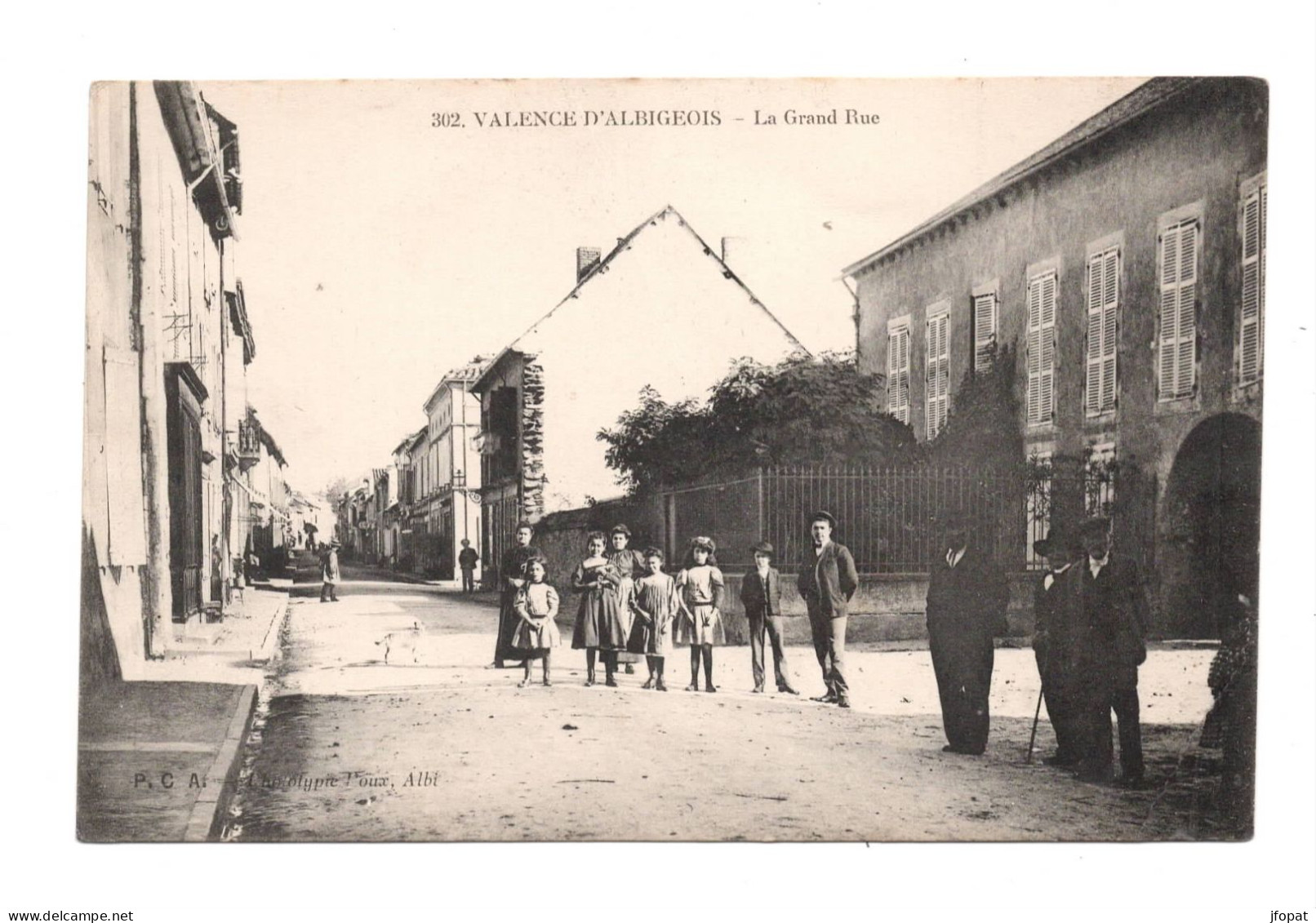 81 TARN - VALENCE D'ALBIGEOIS La Grand Rue