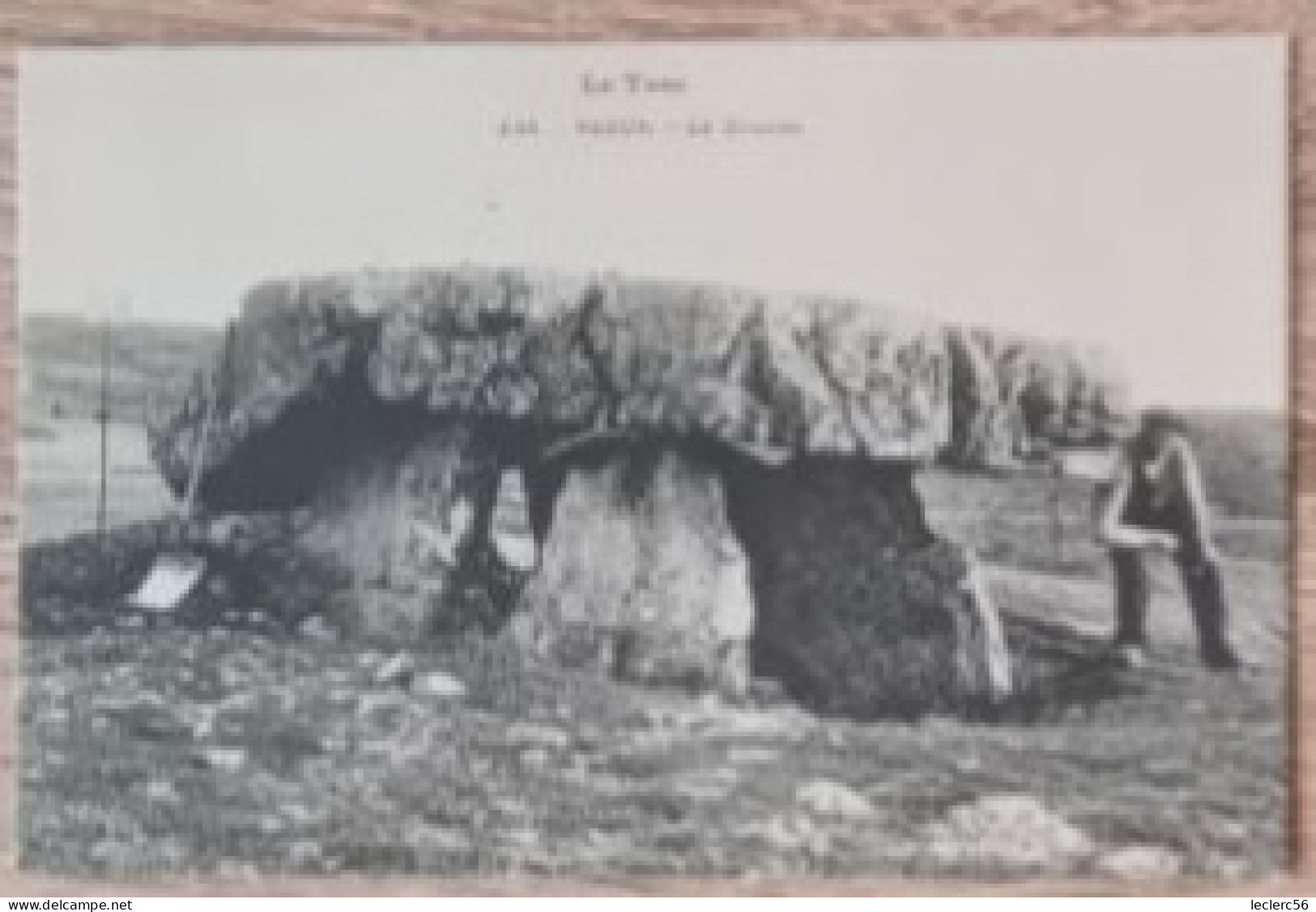 81 VAOUR LE DOLMEN CPA
