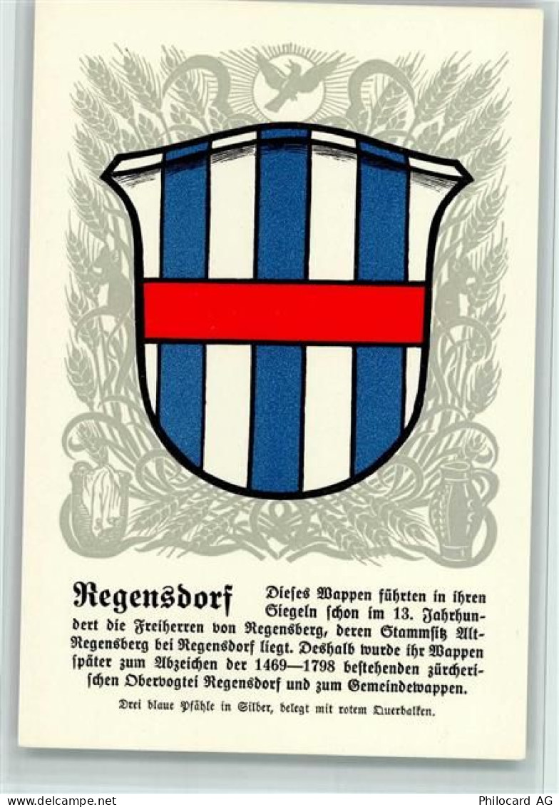8105 Regensdorf - Nr. 20 Serie IV - sehr gute Erhaltung AK - 13078539