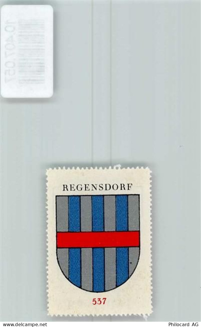 8105 Regensdorf - Vignette Wappen Kaffee Hag 1920-1940 - 10407057