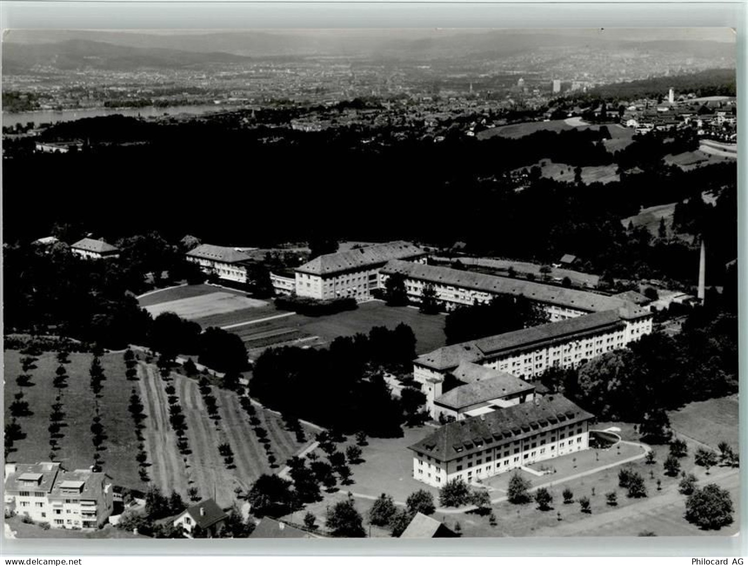 8125 Zollikerberg - Krankenanstalt Neumünster Luftaufnahme - 10158688