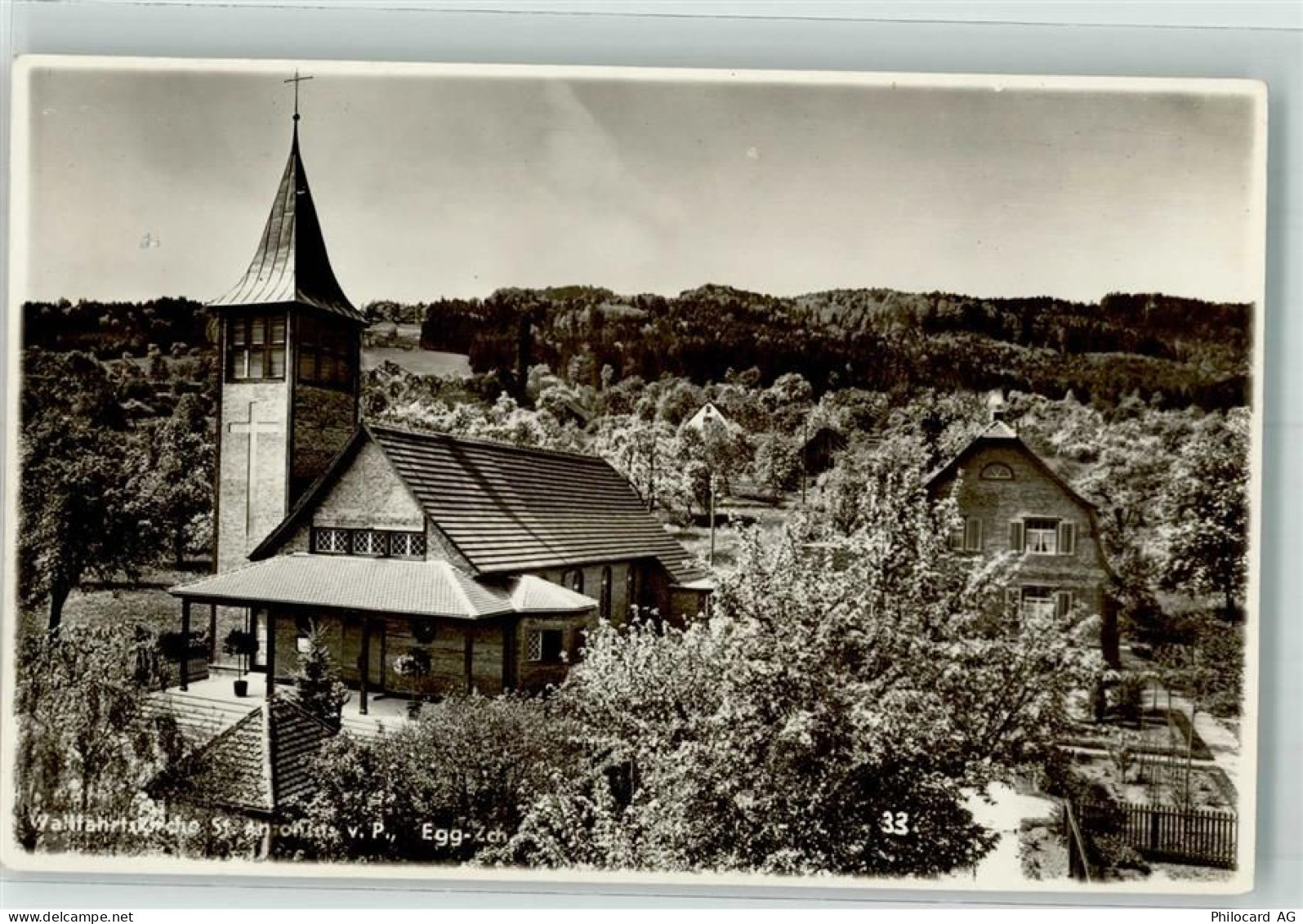 8132 Egg bei Zürich - Kirche St. Antonius - 39702338
