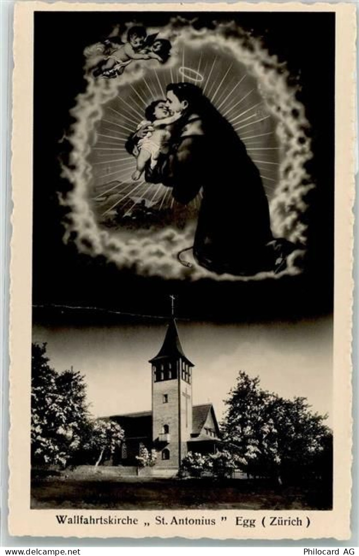 8132 Egg bei Zürich - Wallfahrtskirch Sankt Antonius Maria mit Kind - 39489518