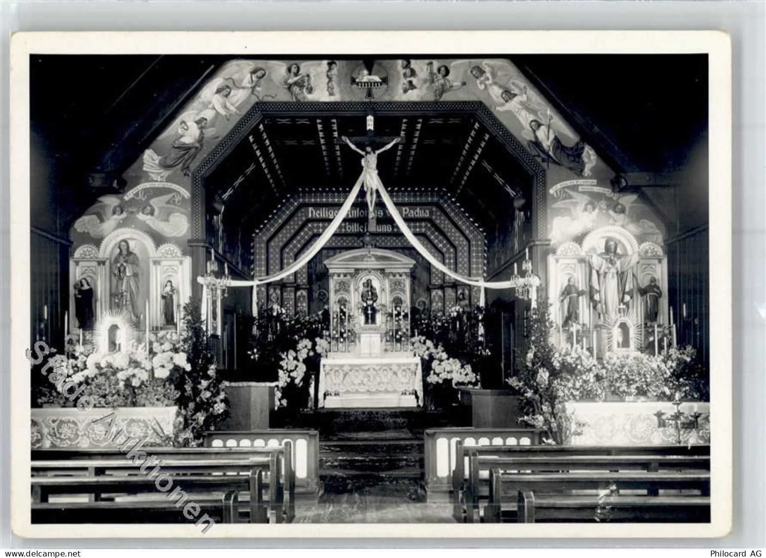 8132 Egg bei Zürich - Wallfahrtskirche St Antonius Inneres - 51796490