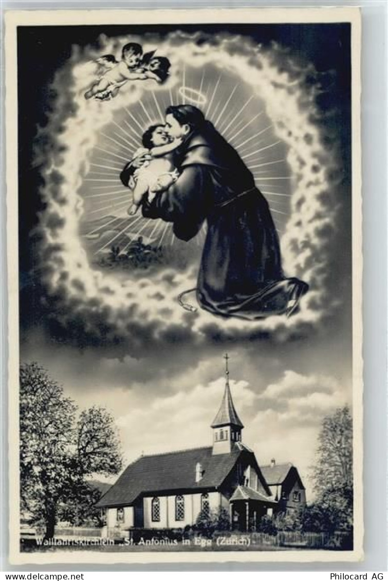 8132 Egg bei Zürich - Wallfahrtskirchlein St. Antonius, Engel - 51183991