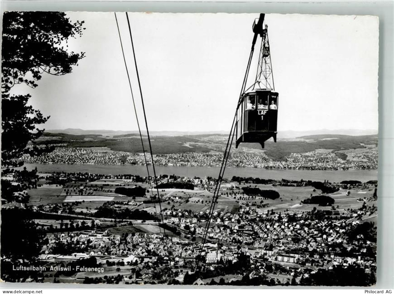 8134 Adliswil Foto AK Seilbahn Felsenegg - 38061916