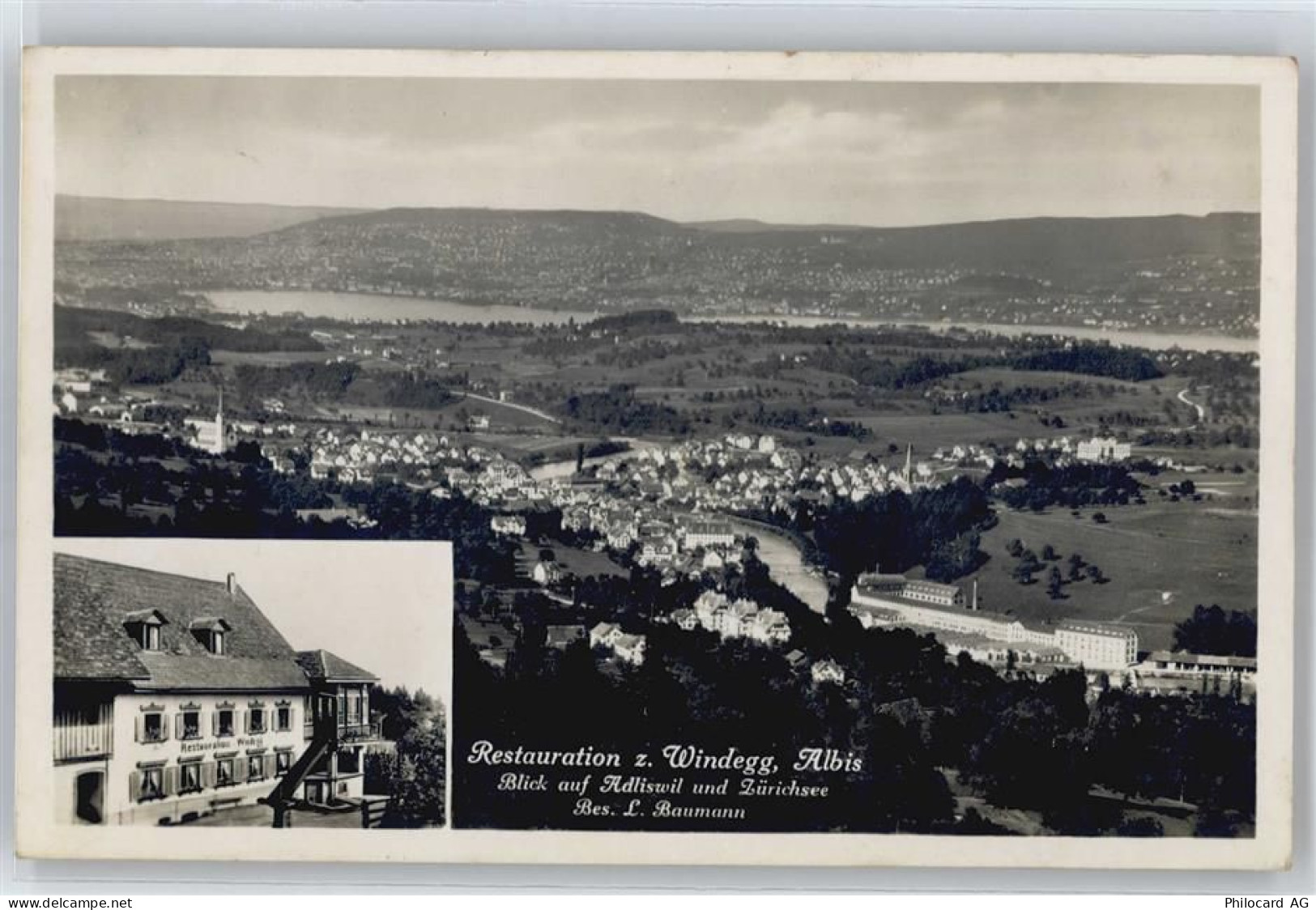 8134 Adliswil Sood-Oberleimbach - Restauration zum Windegg - 50587755