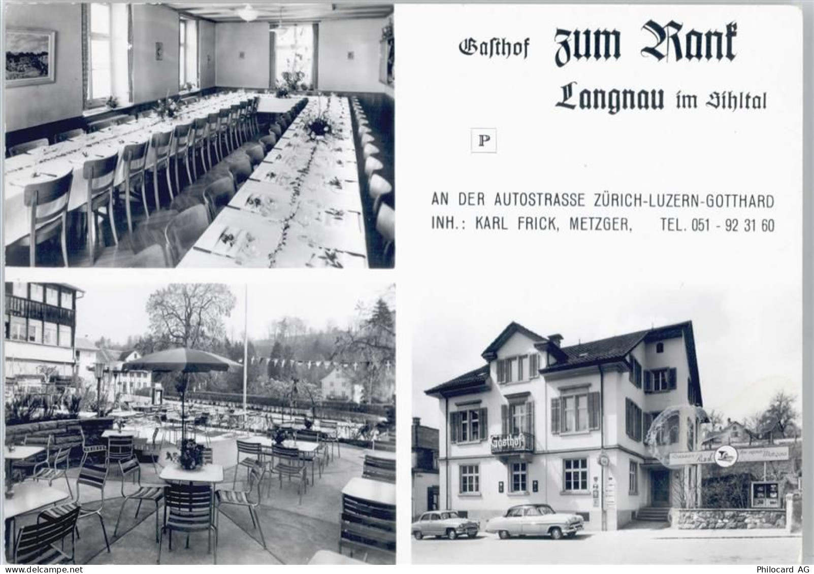 8135 Langnau am Albis Albis - Gasthof Rank - 50672507