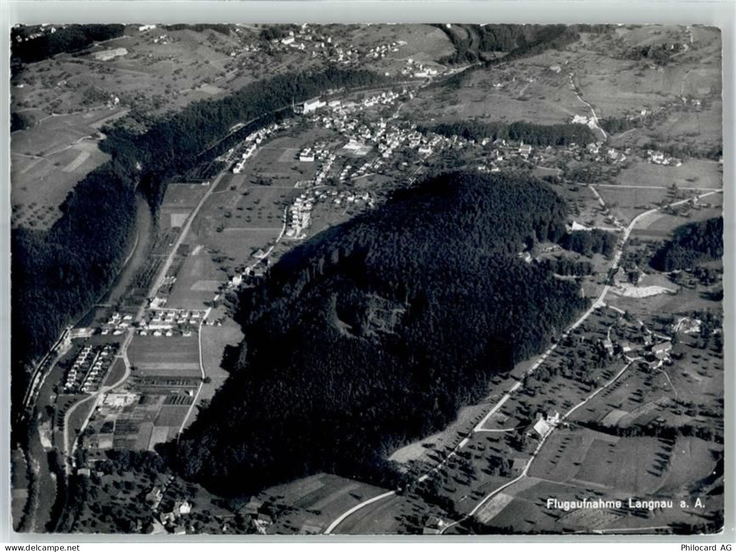 8135 Langnau am Albis - Fliegeraufnahme - 51796819