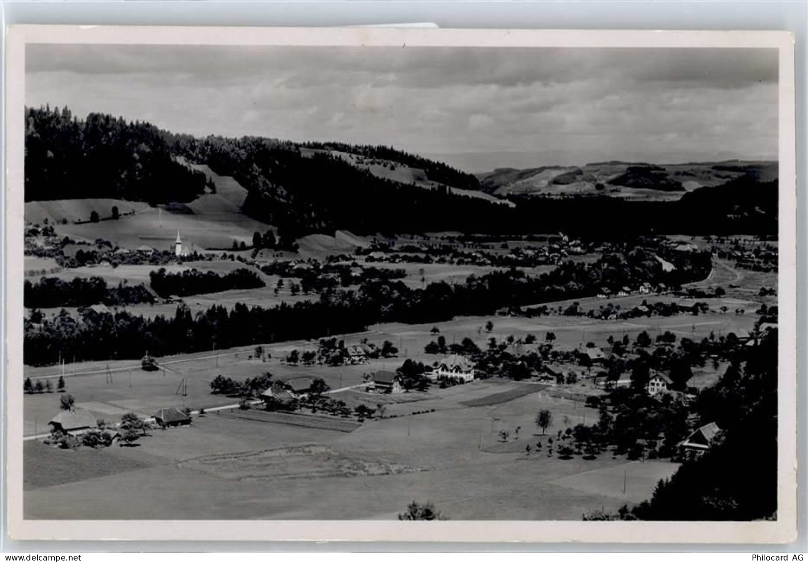 8135 Langnau am Albis - Kirche, Ortsansicht - 51089142