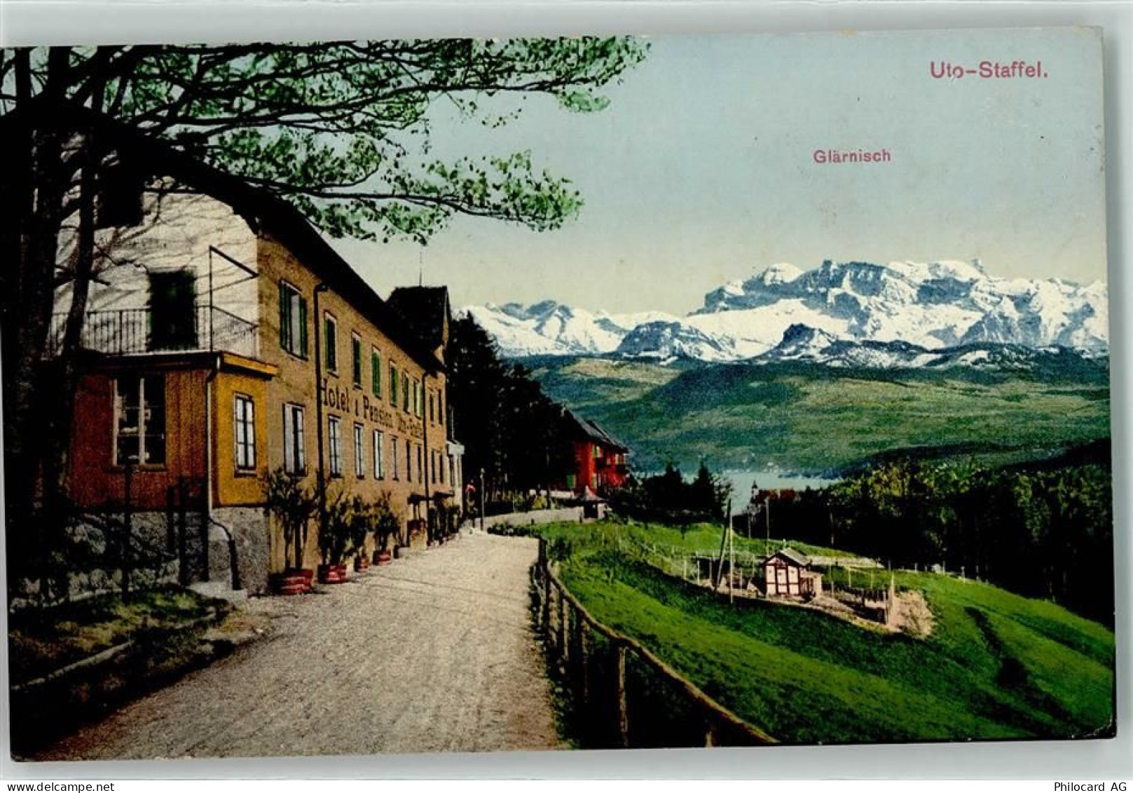 8143 Stallikon 1915 - Hotel u. Pension Uto Staffel Glärnisch - 13902583