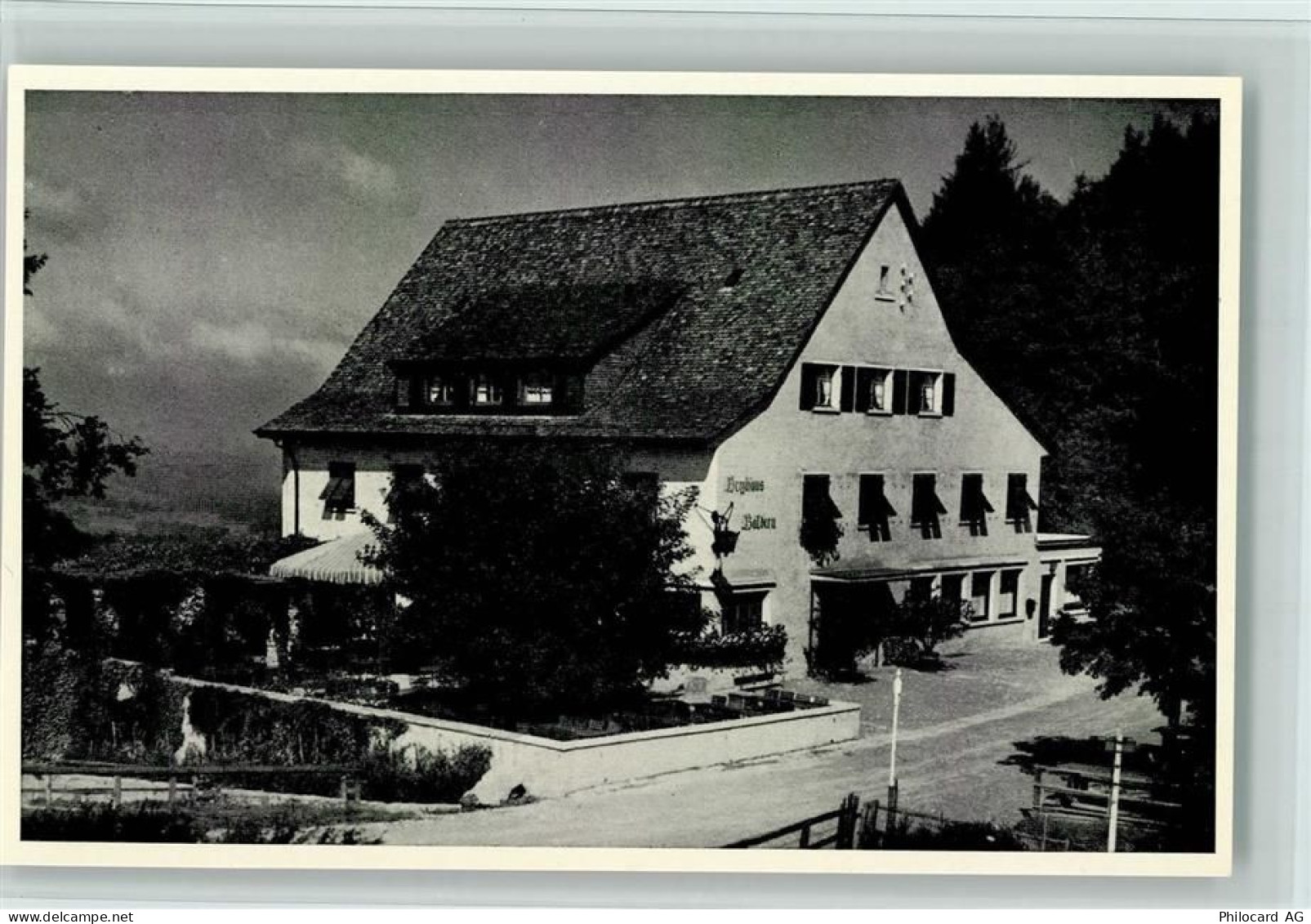 8143 Stallikon 1954 - Berghaus Baldern , sehr gute Erhaltung AK - 13213361