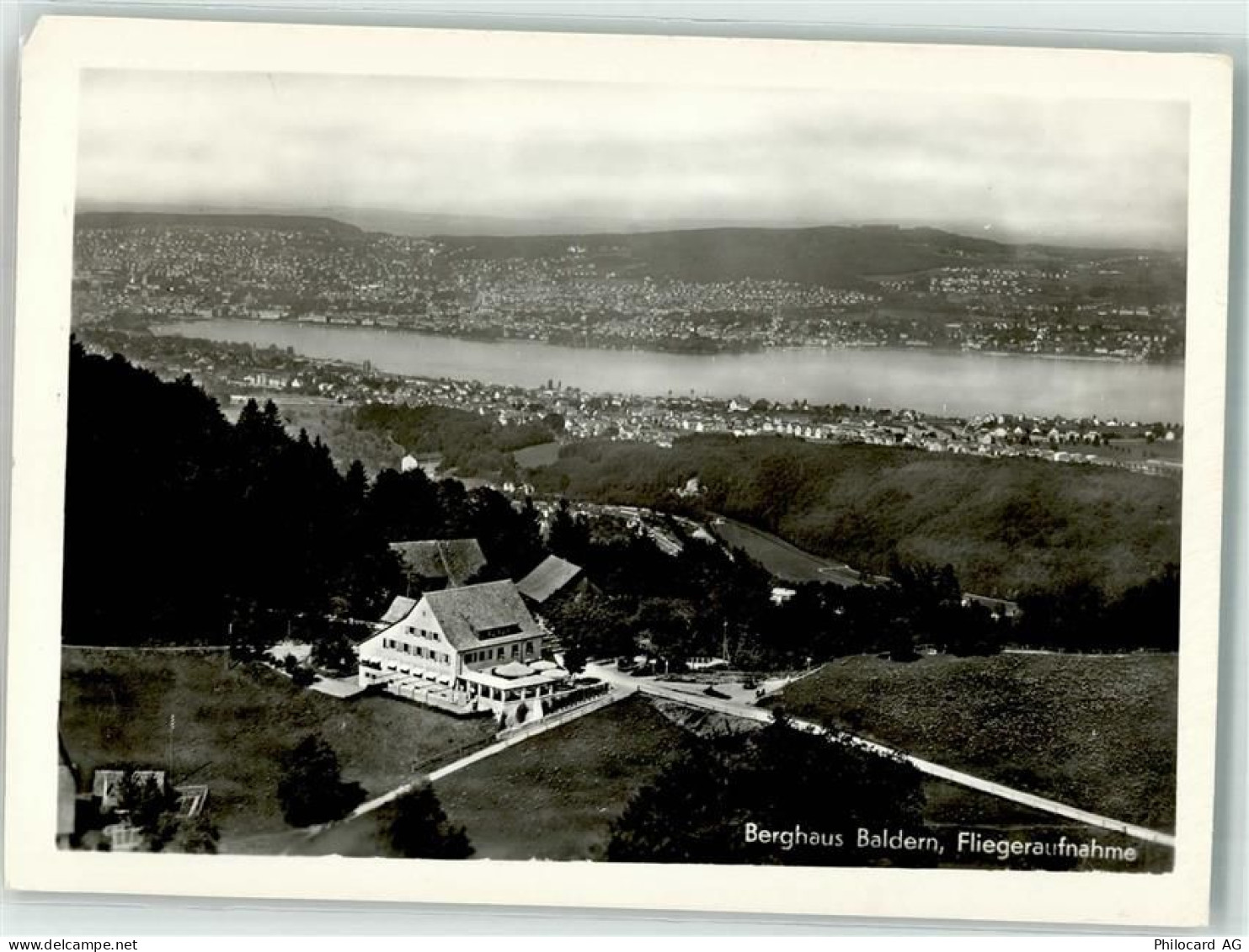 8143 Stallikon - Fliegeraufnahme Berghaus Baldern - 39700918