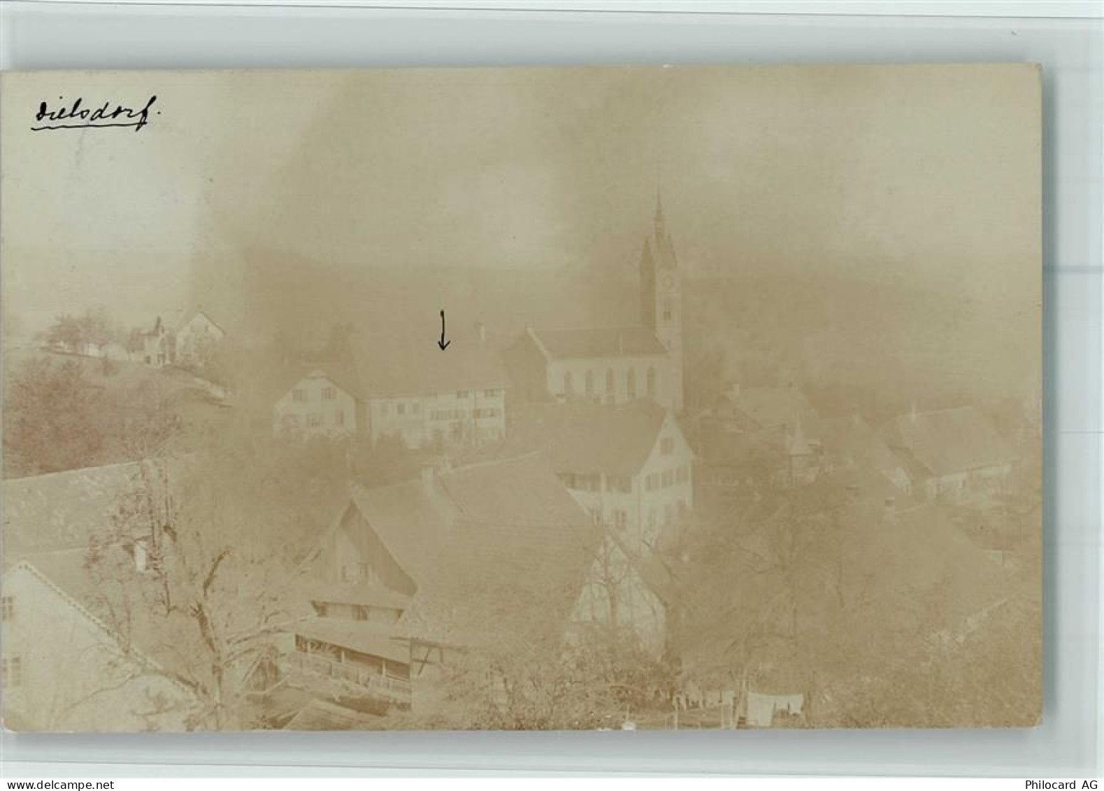 8157 Dielsdorf - Fotokarte Ortsansicht - 10099123