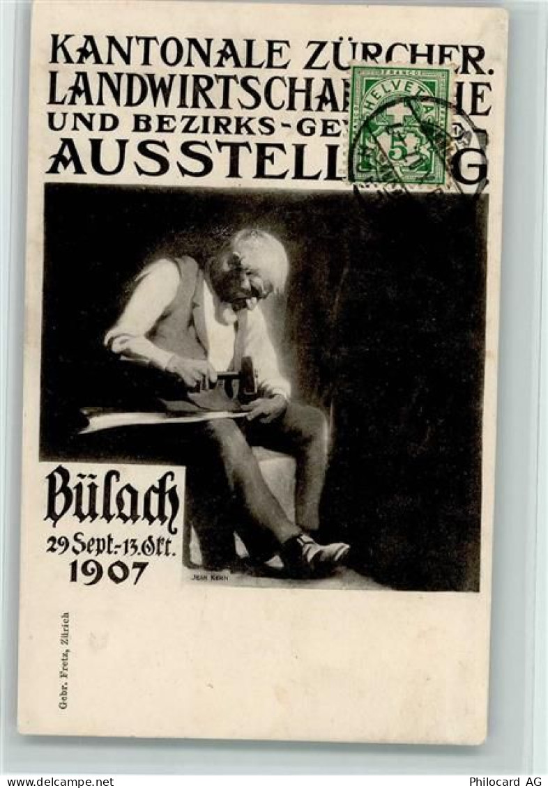8180 Bülach 1907 - Landwirtschaft Ausstellung 1907 AK - 13106080