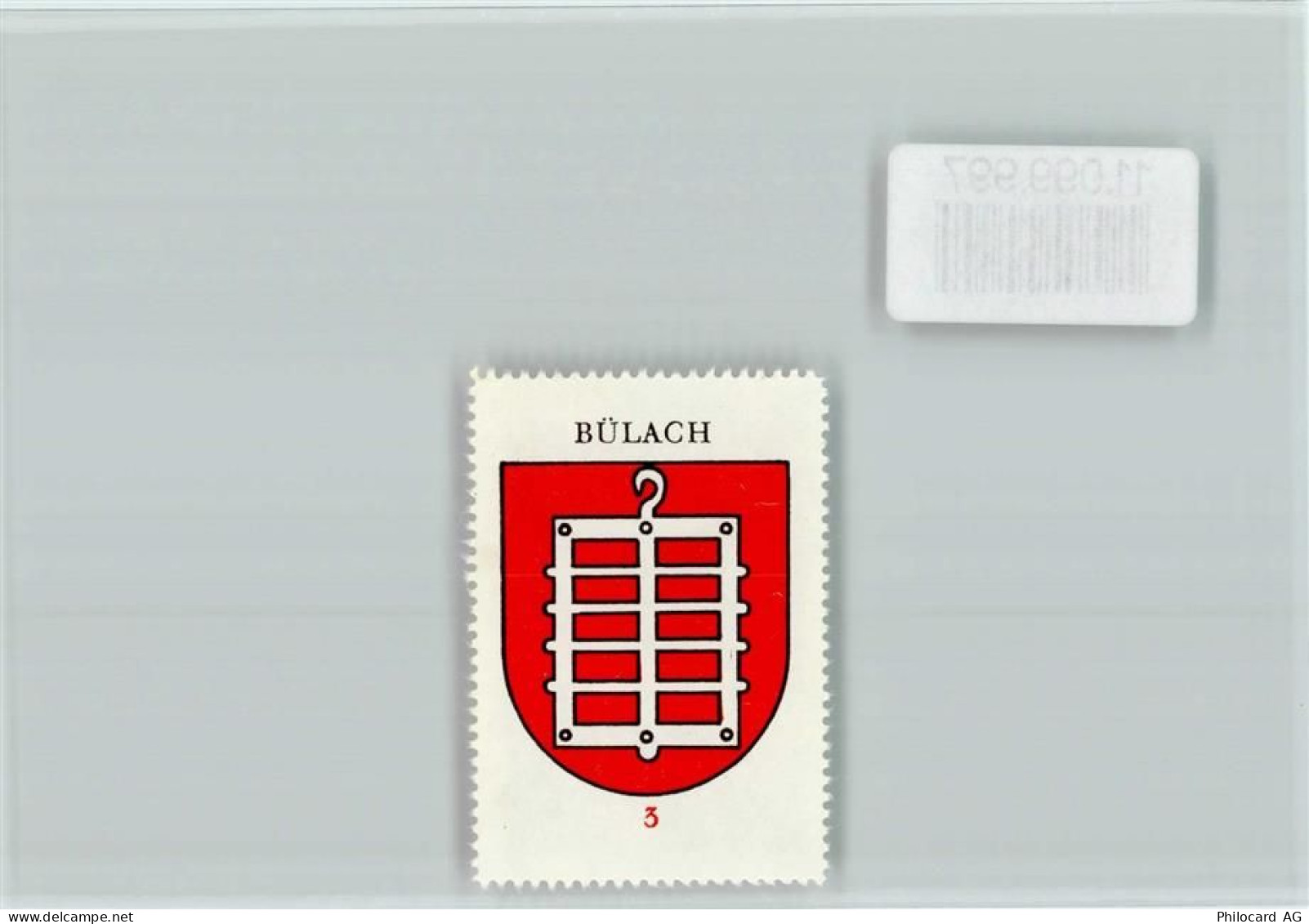 8180 Bülach - Vignette Wappen Kaffee Hag ca 1920-1940 - 11099997