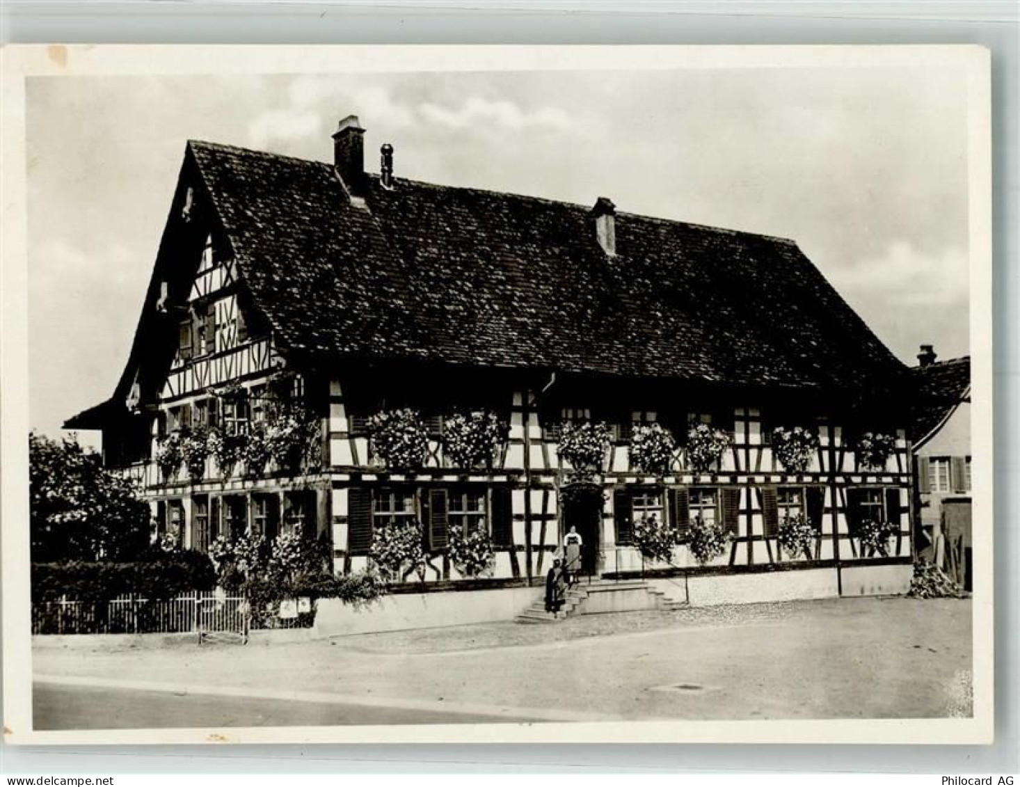 8197 Rafz Foto AK Gasthaus zum goldenen Kreuz - 14000161