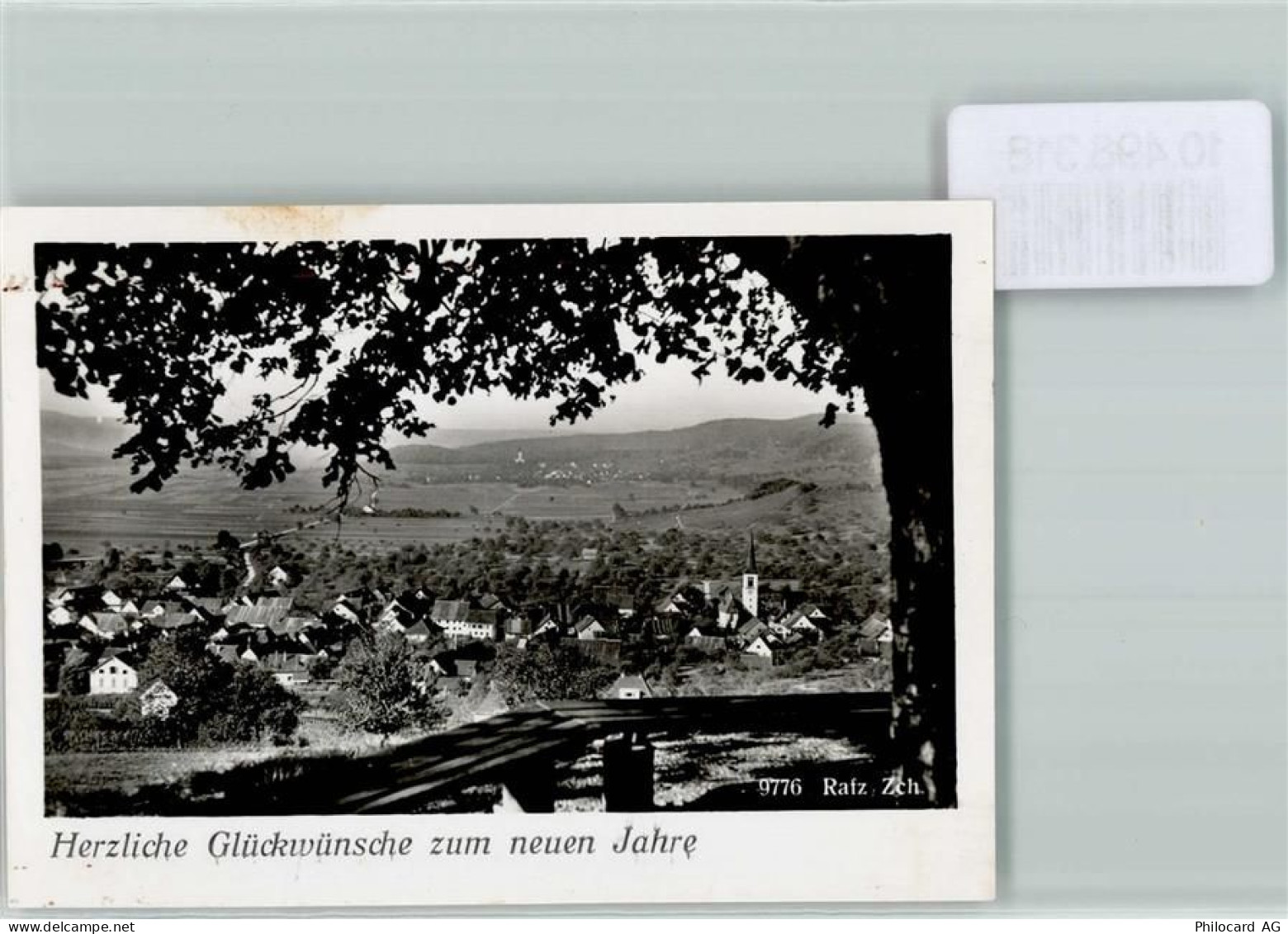 8197 Rafz FOTO KEINE AK Foto 10cm x 7cm Neujahrswunsch - 10498318