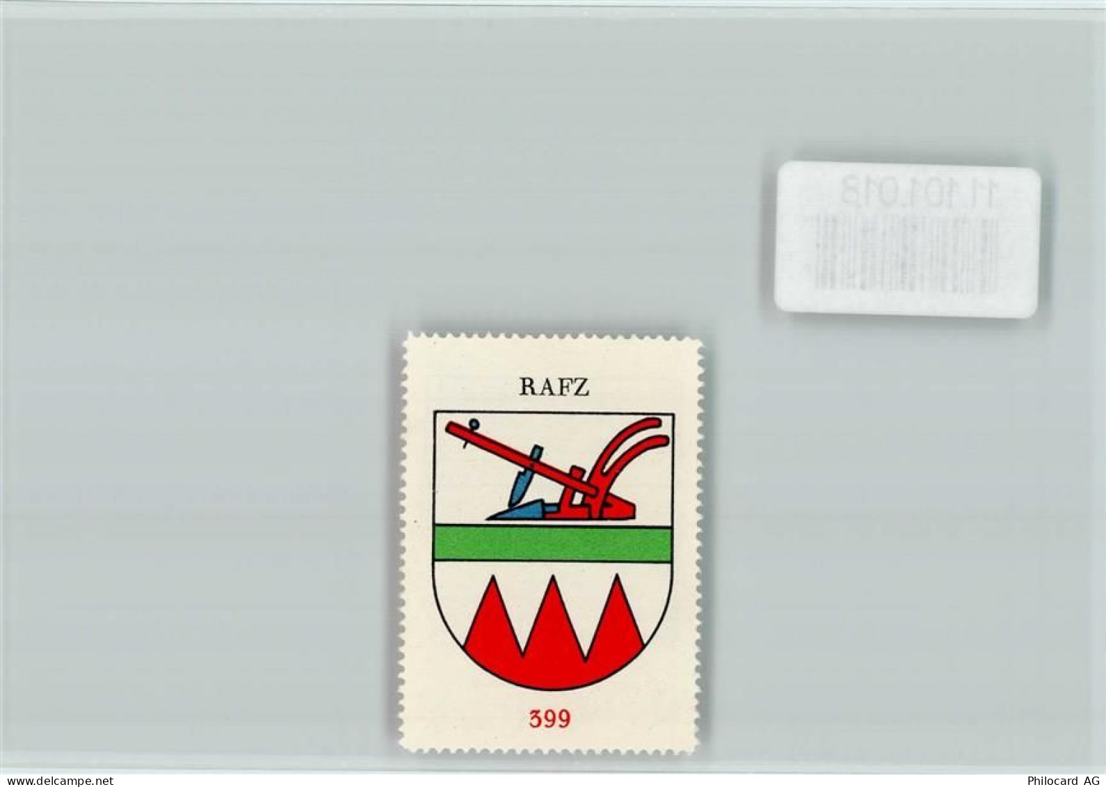 8197 Rafz - Vignette Wappen Kaffee Hag ca 1920-1940 Rafz - 11101018