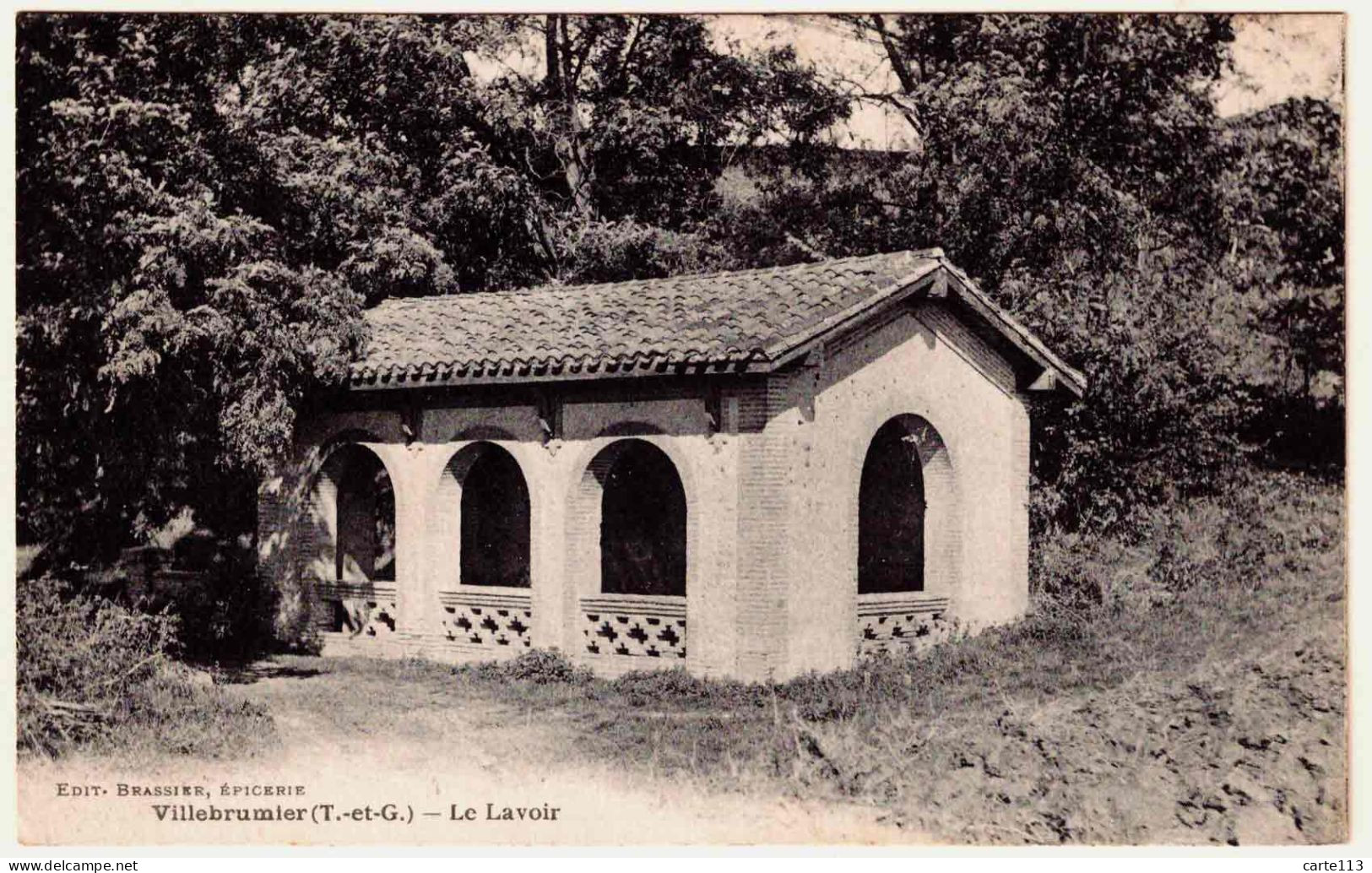 82 - B34657CPA - VILLEBRUMIER - Le Lavoir - Très bon état - TARN-ET-GARONNE