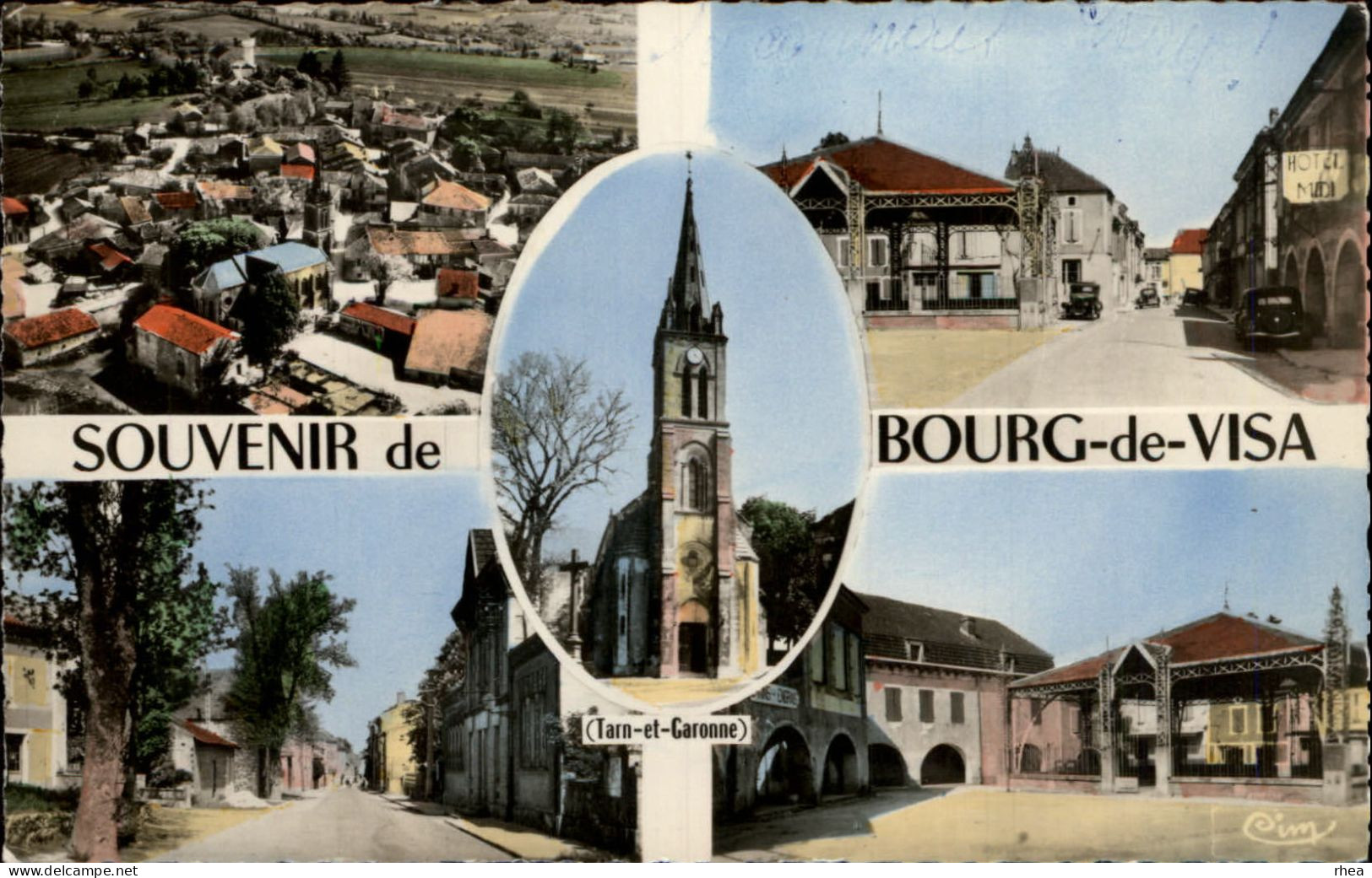 82 - BOURG DE VISA - multi vues