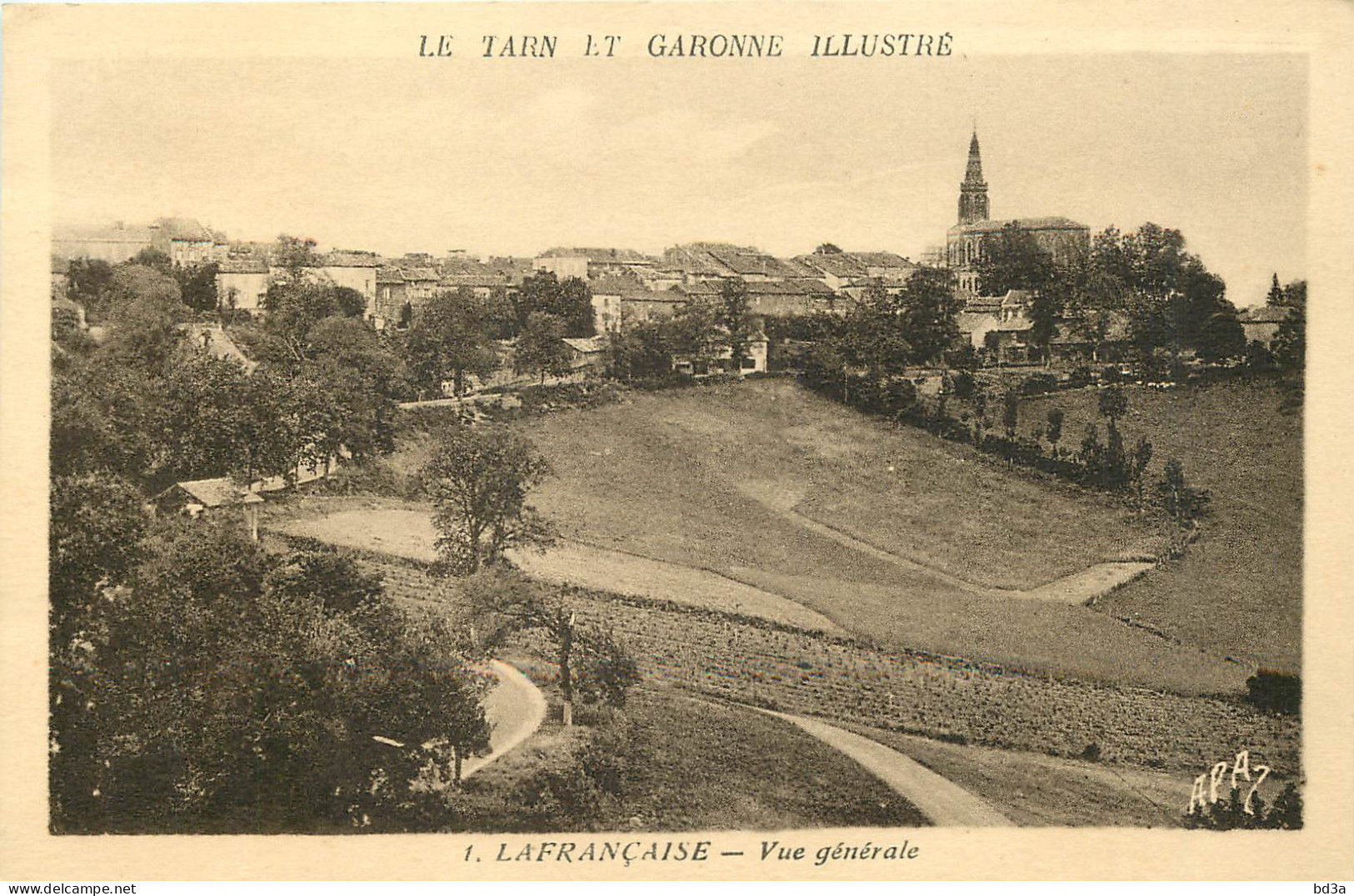 82 - LAFRANCAISE - Vue Générale