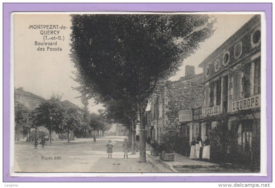 82 - MONTPEZAT de QUERCY -- Boulevard des Fossés