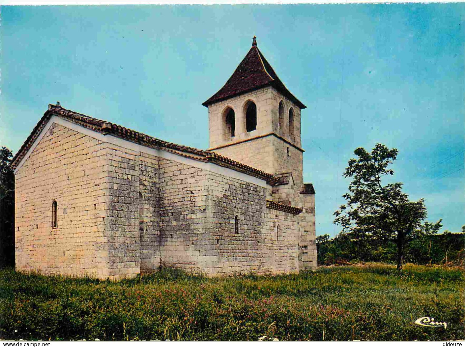 82 - Montpezat de Quercy - L'église romane de Saux aux environs de Montpezat de Quercy - CPM - Voir Scans Recto-Verso