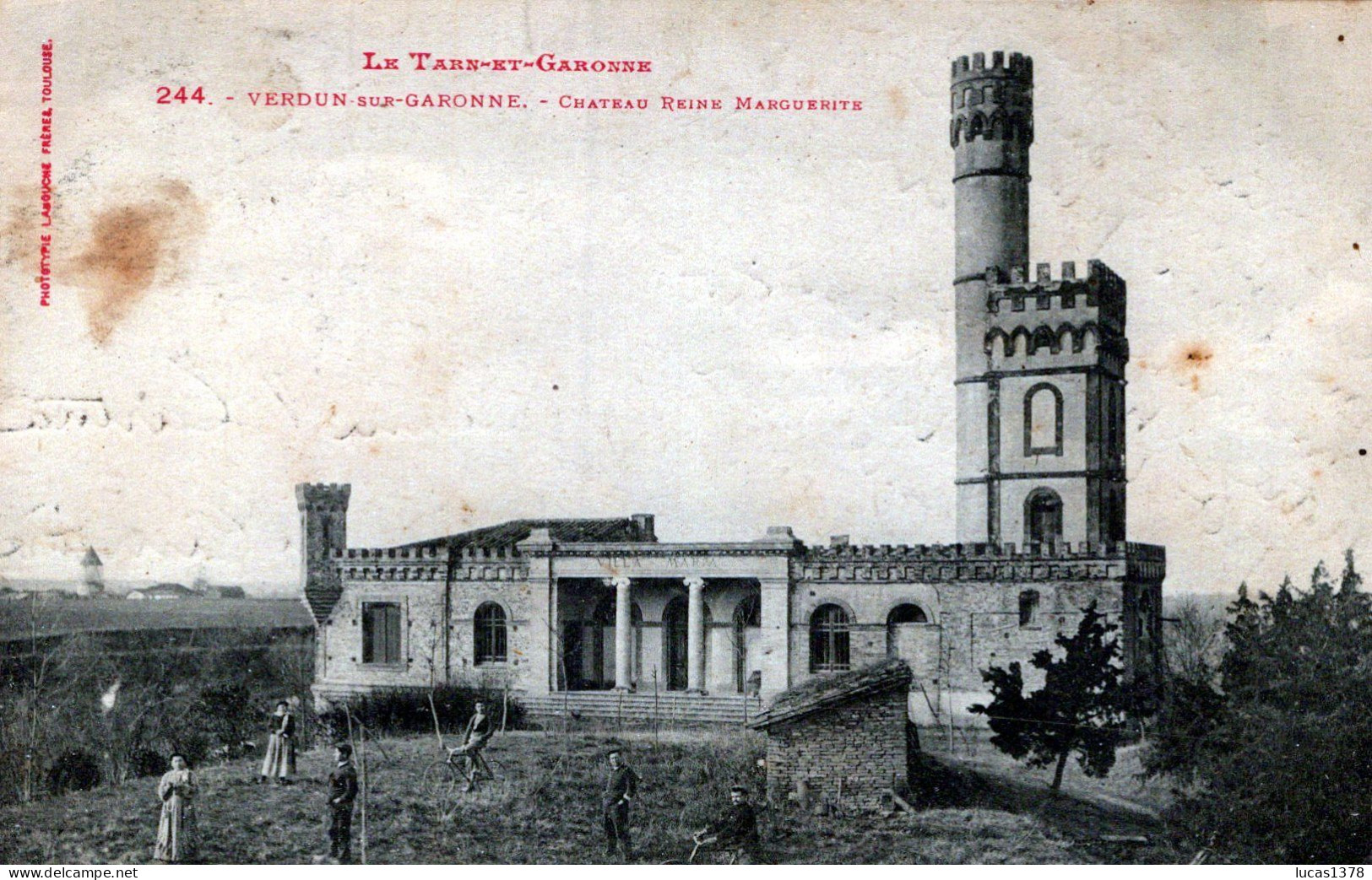 82 / VERDUN SUR GARONNE / CHATEAU REINE MARGUERITE