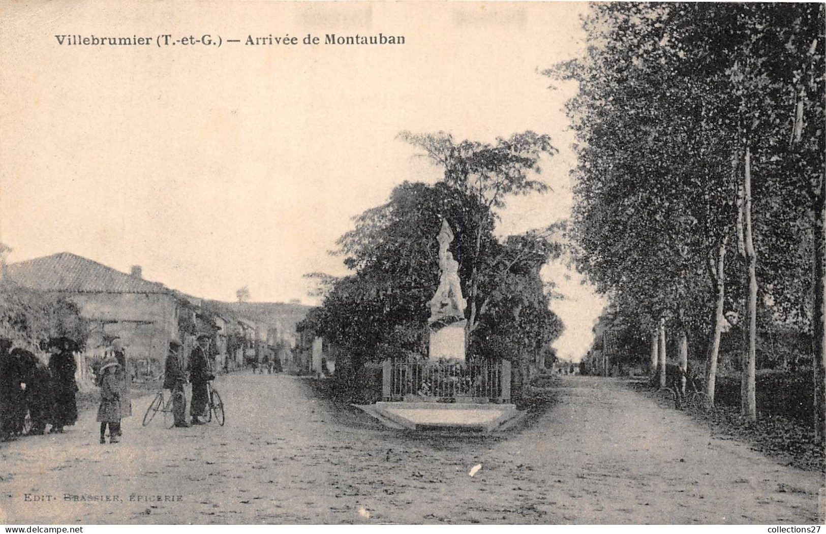 82-VILLEBRUMIER- ARRIVES DE MONTAUBAN