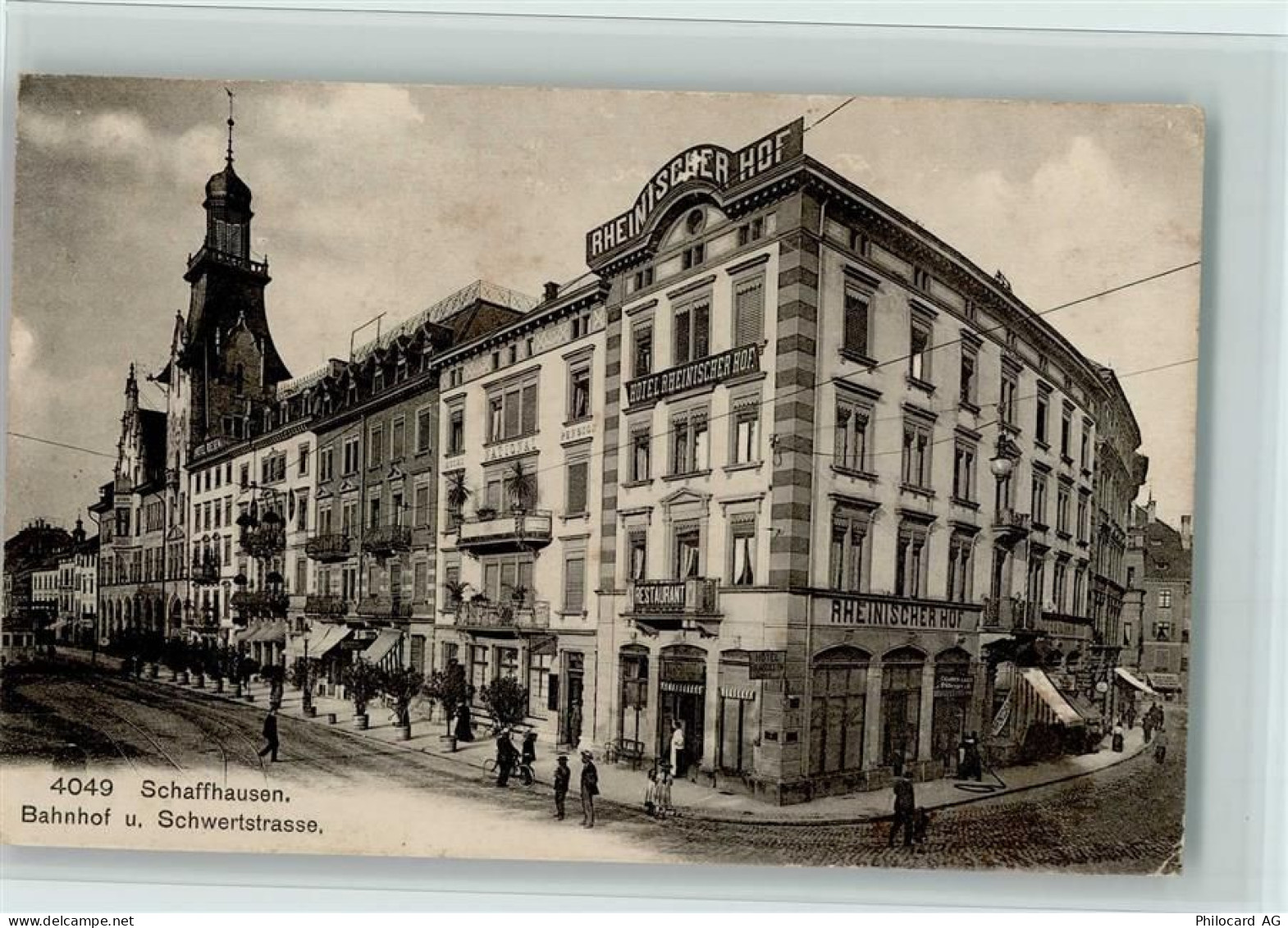 8200 Schaffhausen Sciaffusa - Bahnhof- und Schwertstraße, Bahnhof- und S... - 13077750