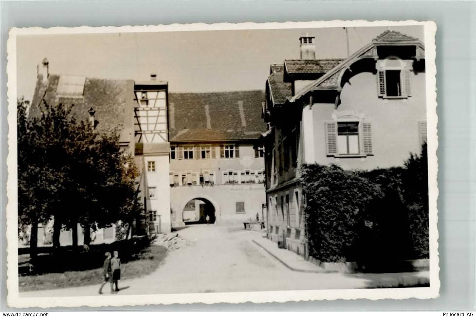 8213 Neunkirch 1946 Foto AK Ort lt. Stempel - 10742410