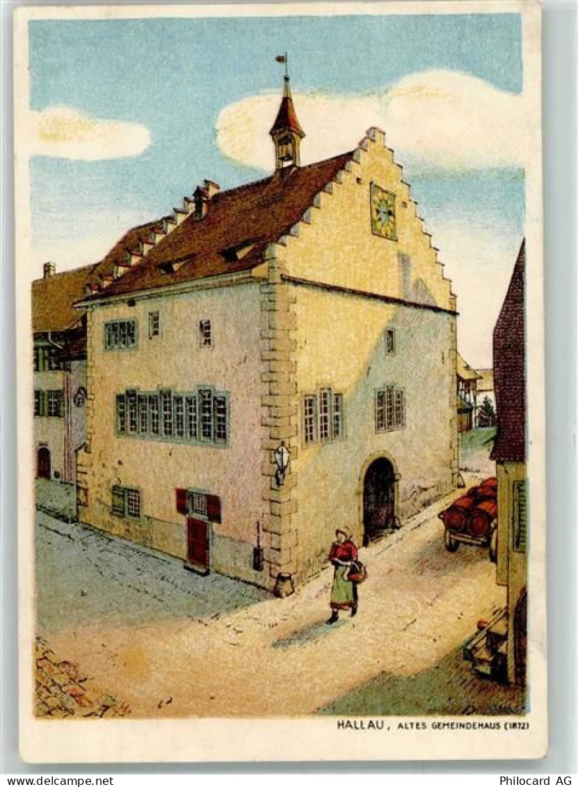 8215 Hallau Gebrauchsspuren Altes Gemeindehaus - 39701804
