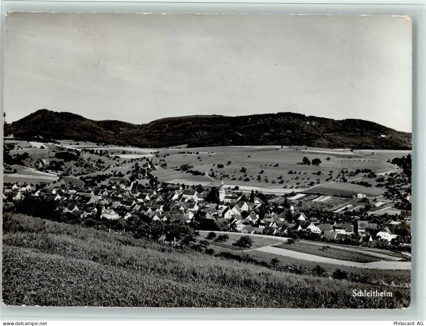 8226 Schleitheim 1962 Foto AK Vue generale, gute Erhaltung AK - 13077518