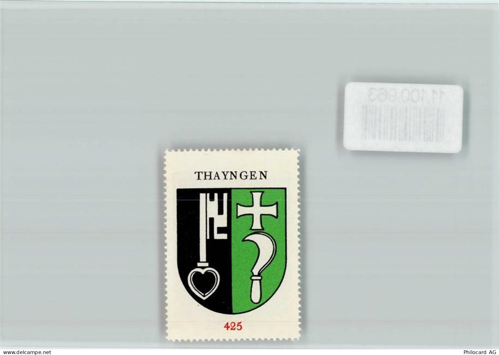 8240 Thayngen - Vignette Wappen Kaffee Hag ca 1920-1940 Thayngen - 11100963