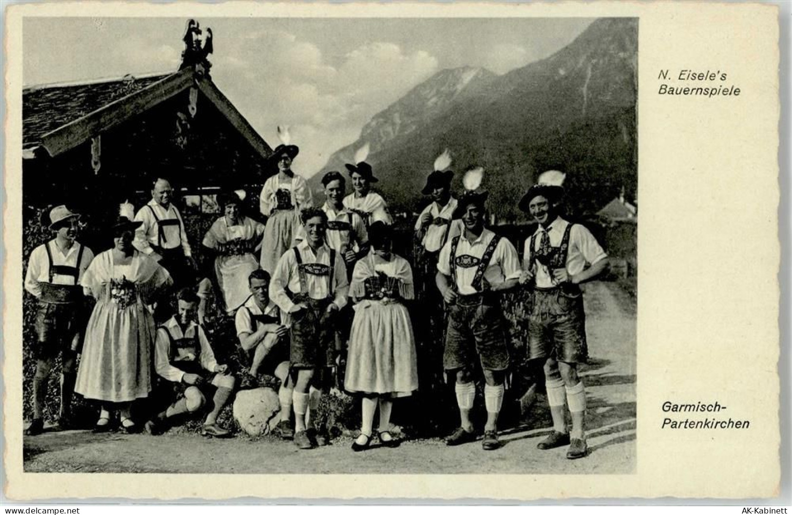 82467 W8100 Garmisch-Partenkirchen - N Eiseles Bauernspiele - 52252290