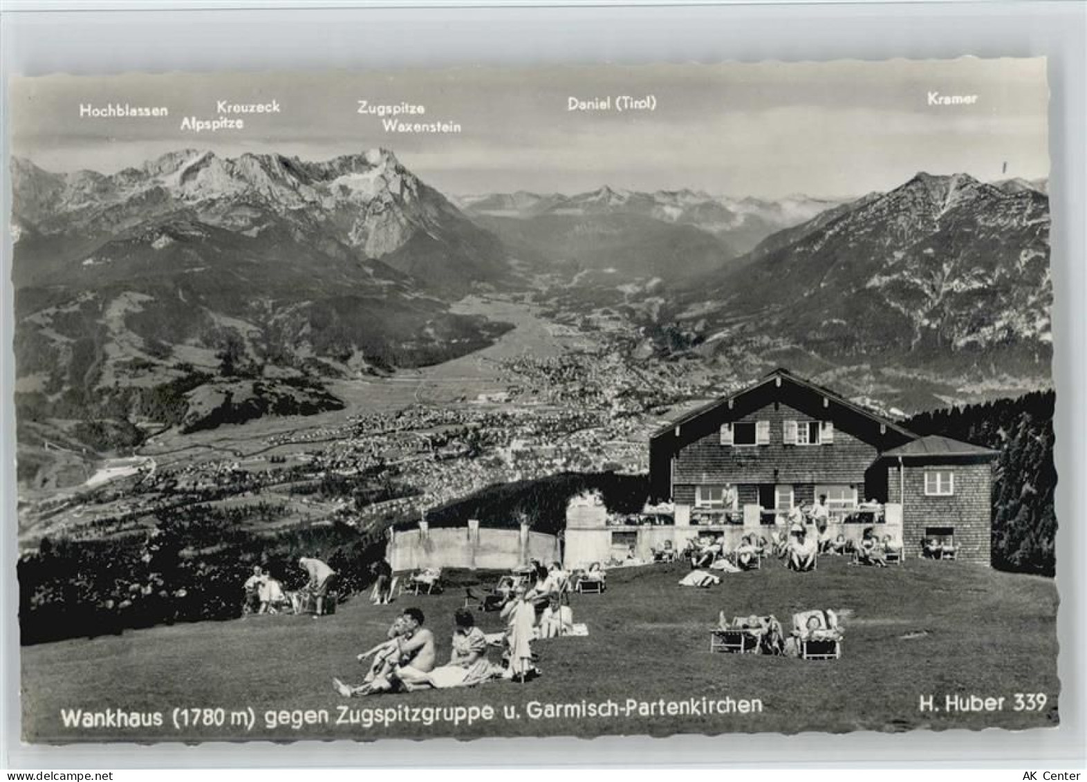 82467 W8100 Garmisch-Partenkirchen - Wankhaus Hüttenstempel - 10050912