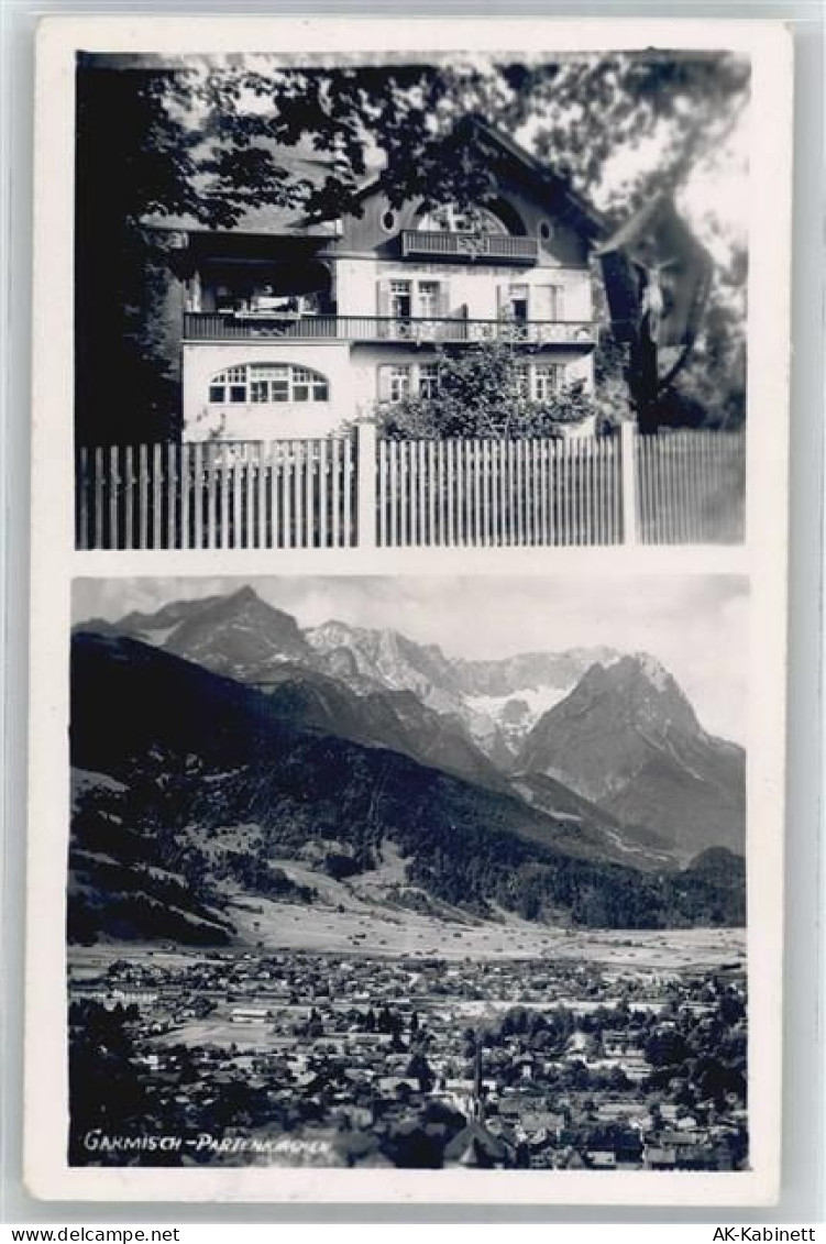 82467 W8100 Garmisch-Partenkirchen - Wohnhaus , Foto-Karte - 51053057