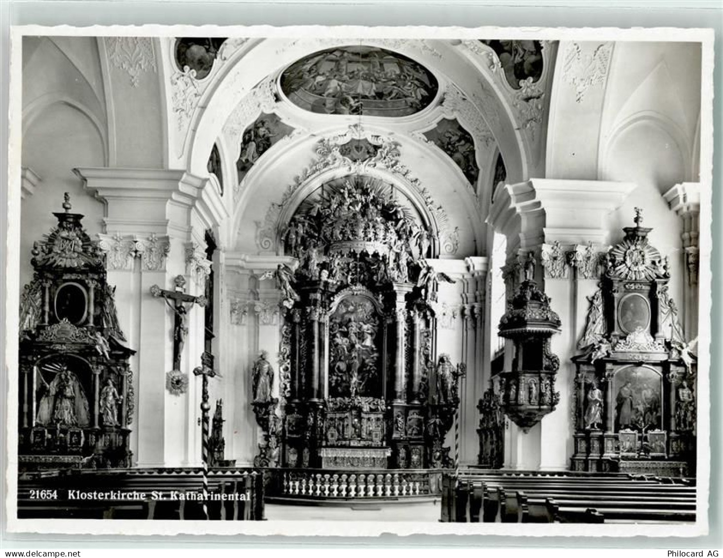 8253 Diessenhofen - Klosterkirche Katharinental Inneres - 10598466