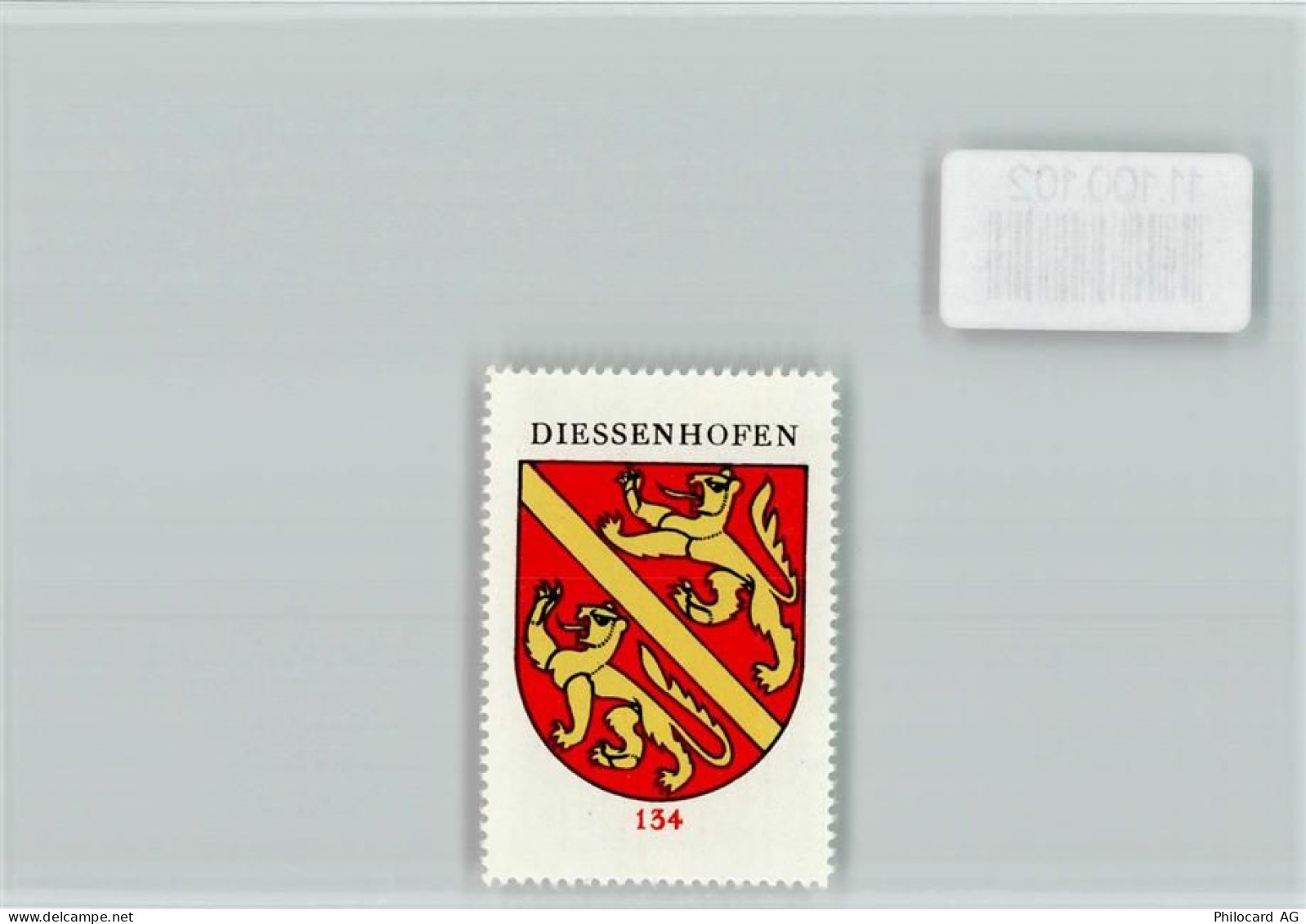 8253 Diessenhofen - Vignette Wappen Kaffee Hag ca 1920-1940 - 11100102